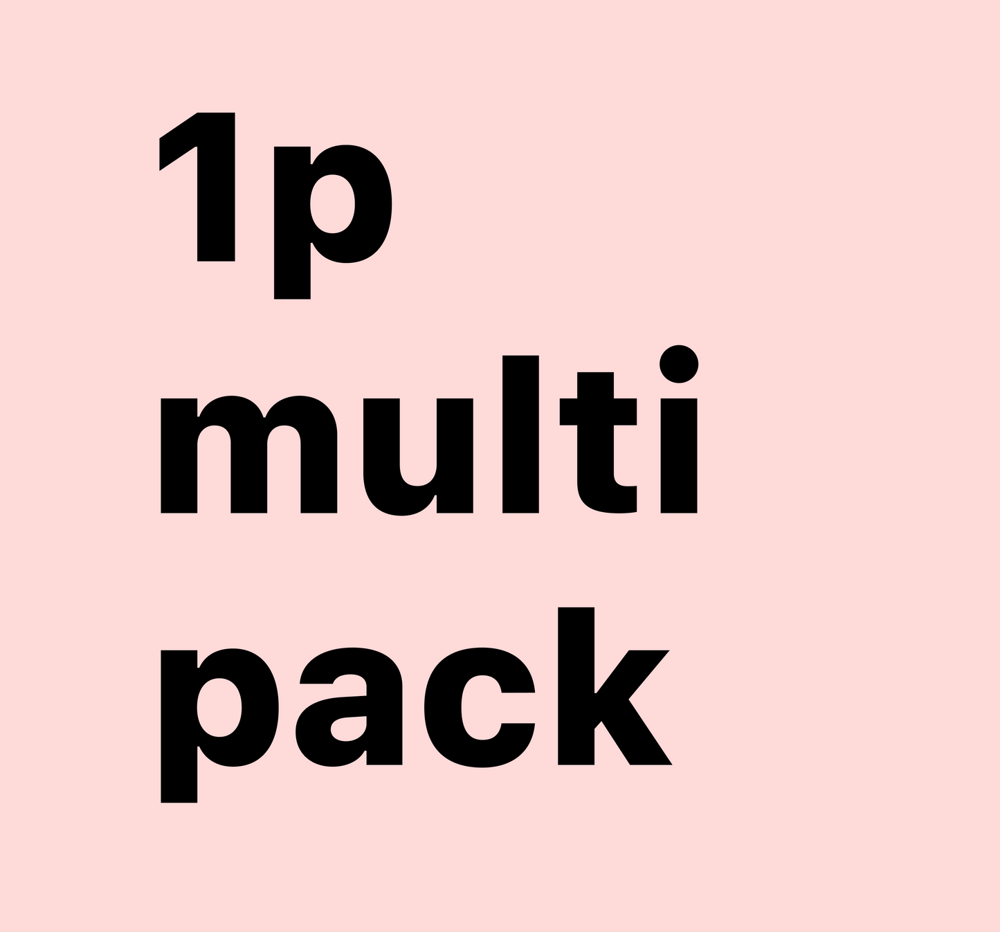 1p multipack